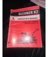 ALLIS CHALMERS F2 K2 Gleaner K-2 Operators Manual  - £33.61 GBP