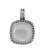 David Yurman Albion Moonstone and Diamonds Pendant - $2,482.86 CAD