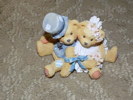 Cherished Teddies Robbie and Rachael &quot;Love Bears All Things&quot; 911402 NIB - £35.59 GBP