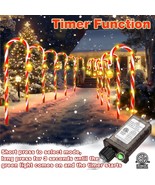12-Pack 22&quot; Christmas Candy Cane Lights Outdoor Pathway Walkway Yard Decor - $29.69