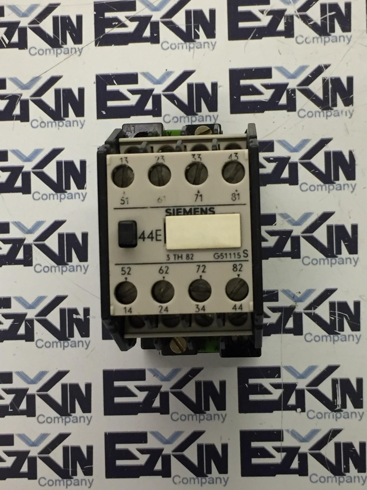 SIEMENS 115V CONTACTOR RELAY 3TH8244-0A - $32.00