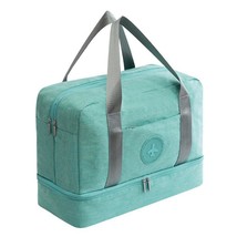 Wet Dry Separation Bag Travel Duffel Bag Clothing Storage Handbag For Swimming - £19.68 GBP