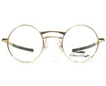 Chris Craft Eyeglasses Frames CF1021 03 Gold Round Full Rim 44-22-145 - £74.79 GBP