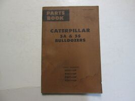 Caterpillar 5A &amp; 5S Bulldozers Parts Book WATER DAMAGE USED OEM - $6.66