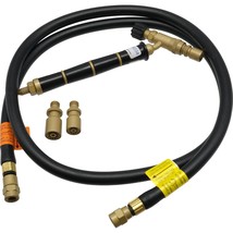 Orca Hand Welding, Soldering, Heating Torch with Hose &amp; 3 Interchangeable Heads - £126.35 GBP