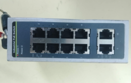 Industrial PoE Switch-S8MA 10 Ports Din-rail network Ethernet switch 15.4W - £166.65 GBP
