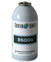 R600a &quot;HC&quot; New Modern Organic Coolant, Enviro-Safe R600a (1) 6 oz. Can - £11.72 GBP