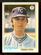 Kansas City Royals Freddie Patek 1978 Topps # 274 EM/NM - £0.58 GBP