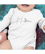 Infant Long Sleeve Bodysuit &quot;Hashtag Jesus&quot; - $24.69+
