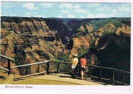 Hawaii Postcard Kauai Waimea Canyon Grand Canyon of the Pacific Lookout ... - $2.05