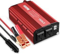 Ysolx 500W Power Inverter Dc 12V To 110V Ac Converter With 2 Usb Ports And 2 Ac - £40.74 GBP