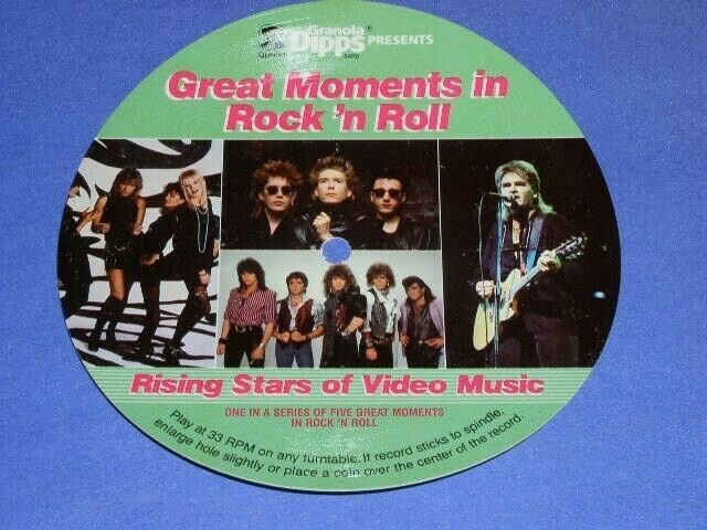 Bon Jovi John Waite Sex Pistols Bangles Vintage Cardboard Record Granola... - $24.99