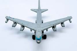 Micro Machines Military B-52 Silver - Miniature Collectible Aircraft Silver MMAC - £8.84 GBP