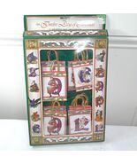 Vintage Twelve Days Of Christmas Shopping Bag Ornaments paper Jan Brett ... - $334.10 MXN