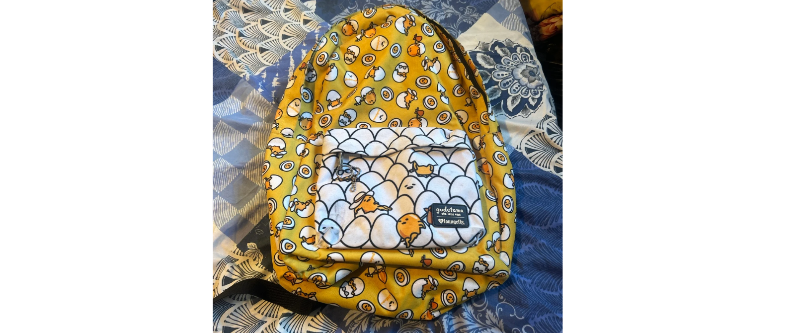 Loungefly Sanrio Gudetama Full Sized Student Backpack - $46.39