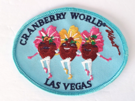 Cranberry World West Las Vegas 7 Color Iron On Patch Rare VTG NEW Pretty - $17.77