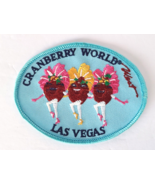 Cranberry World West Las Vegas 7 Color Iron On Patch Rare VTG NEW Pretty - £13.97 GBP