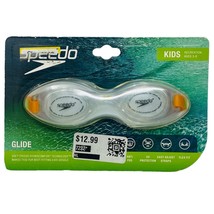 Speedo Kids Glide Goggle Ages 3-8 Anti-fog Flex-Fit No-Leak UV Protection - $8.90