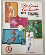 St. Louis Cardinals Baseball 1970 Souvenir Yearbook Bob Gibson Lou Brock - £12.04 GBP