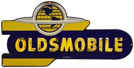 Oldsmobile Logo Neon Image Advertising Metal Sign (not real neon) - £55.35 GBP