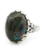 Stephen Dweck New Faceted Natural Quartz Abalone Ring Size: 7 - $340.55 CAD