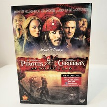 Pirates of the Caribbean: AT WORLD&#39;S END DVD J. Depp w/ Slipcover NEW &amp; Sealed - £11.95 GBP