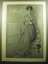 1958 B. Altman & Co. Hostess Robe Advertisement - One lovely rose - $18.49