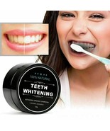 Organic Coconut Activated Charcoal Whitener Natural Teeth Whitening Powd... - $103.62 MXN