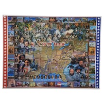 NEW WHITE MOUNTAIN PUZZLES 1000 PIECE  &quot;CIVIL WAR&quot;  JIGSAW PUZZLE 24&quot; x ... - $34.86 CAD