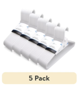 (5 pack) Mainstays Heavyweight Plastic Clothes Hangers - 9 Pack, Strong ... - $430.89 MXN