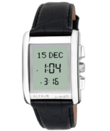 Alfajr WS-06L Stainless Steel Azan/Nimaz/Prayer Wrist Watch -Black Leath... - $2,456.49 MXN
