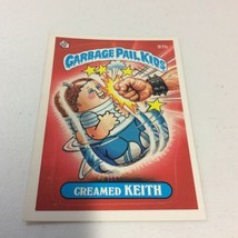 Garbage Pail Kids CREAMED KEITH sticker #97b  1986 Nr MINT - £6.28 GBP