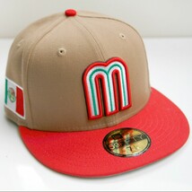 New Era Mexico 59Fifty Fitted Cap World Baseball Classic Limited-Edition Khaki - £72.08 GBP