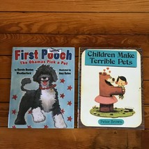 Lot Of 2 Children Make Terrible Pets By Brown First Pooch By Weatherford 1st - £8.13 GBP