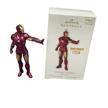 Hallmark Keepsake Iron Man 2 Ornament Defender of Justice Marvel Magic 2... - $21.87