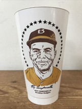 Vtg 70s 7-11 7 Eleven Roy Campanella Brooklyn Dodgers Plastic Slurpee Cup - $29.99