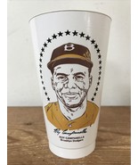 Vtg 70s 7-11 7 Eleven Roy Campanella Brooklyn Dodgers Plastic Slurpee Cup - £22.52 GBP