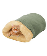 GOOPAWS 4 in 1 Self Warming Burrow Cat Bed, Pet Hideway Sleeping Cuddle ... - $570.01 MXN