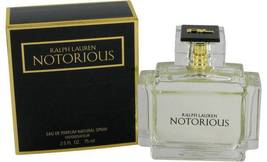 Ralph Lauren Notorious Perfume 2.5 Oz Eau De Parfum Spray image 5