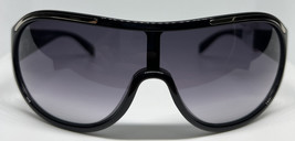 Exte’ Sunglass EX 739 01 Single Lens Black Shield Shades - $159.00