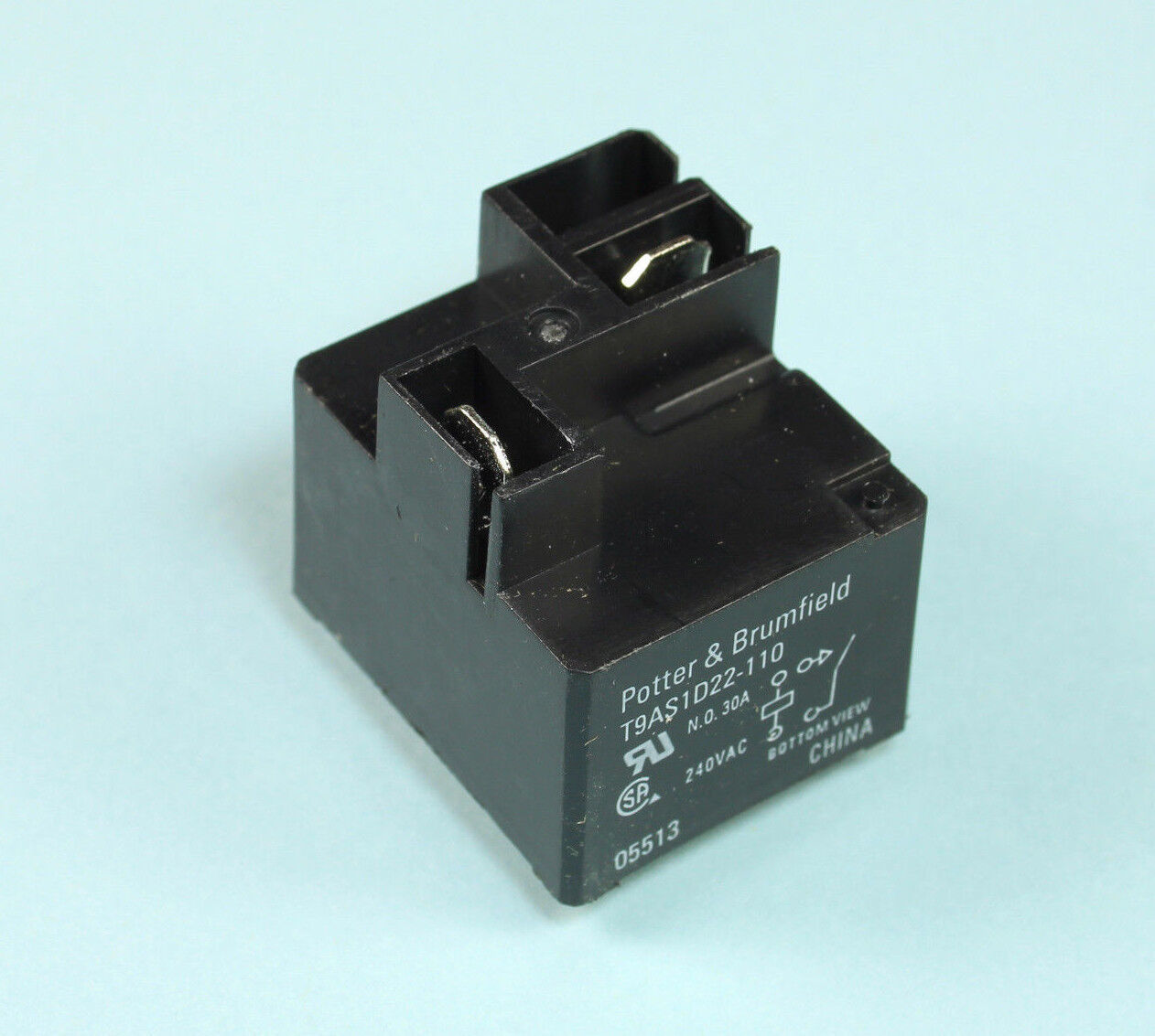 Potter &amp; Brumfield T9AS1D22-110 30A Relay 110VDC Coil, SPST, 277VAC Cont... - $8.75