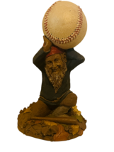 Tom Clark Figurine sculpture SIGNED Cairn vtg Baseball Atlas dwarf gift sports - £39.43 GBP