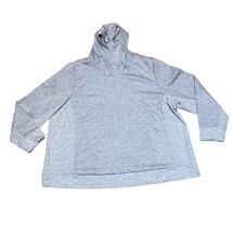 Livi Lane Bryant Heather Gray Long Sleeve Athletic Pullover Hoodie Size ... - $27.47