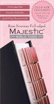 Bible Tab-Majestic-Rose Nouveau-Foil Edged - £12.87 GBP