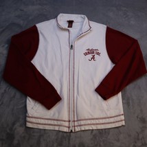 Red Oak Alabama Crimson Tide Varsity Jacket Adult M Full Zip Up Casual Womens - £30.96 GBP