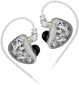 Kz 12Ba Hybrid Drivers In-Ear Monitor, Tunable Iem With Changeable 0.78M... - £197.60 GBP