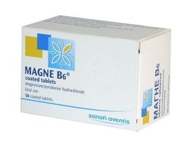 3 PACK MAGNE B6 Magnesium Vitamins B6 Fatigue Stress Magnesium Deficienc... - £52.67 GBP