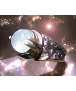HAUNTED ANTIQUE RING THE HIGHEST ENERGY MASTER HIGHEST LIGHT MAGICK SCHO... - $647.93 CAD