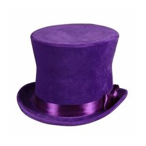 Deluxe Purple Top Hat - Wonka - $46.87
