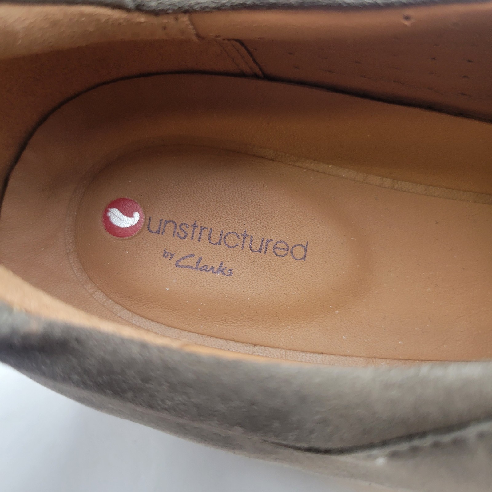 Clarks unstructured Side-Zip Slip-On Shoes Un.Adorn Zip Taupe 8.5 M Item image 9